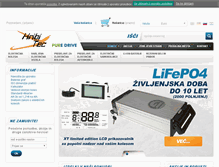 Tablet Screenshot of hribitec.com